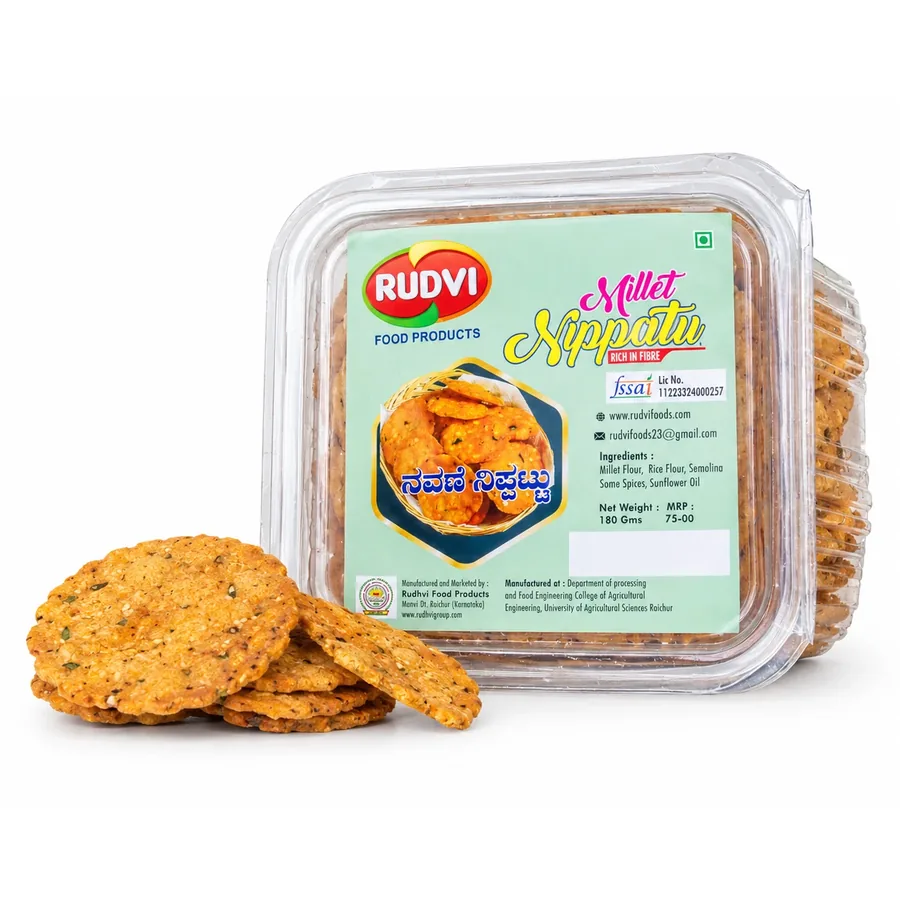 Rudvi Millet Nippattu box with nippattu